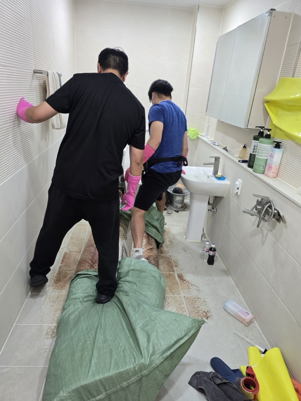 남양주시 금곡동 작업 중